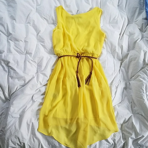 BCX Other - Yellow pleat dress 12yo